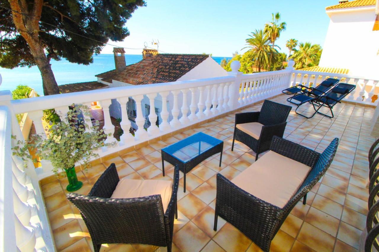 Great Villa, Sea Views, 20 Secs Walk To The Beach, Bbq, 9 People, 5 Mins Car From Alicante City Center, Sailing Club 3 Mins Walk Bagian luar foto